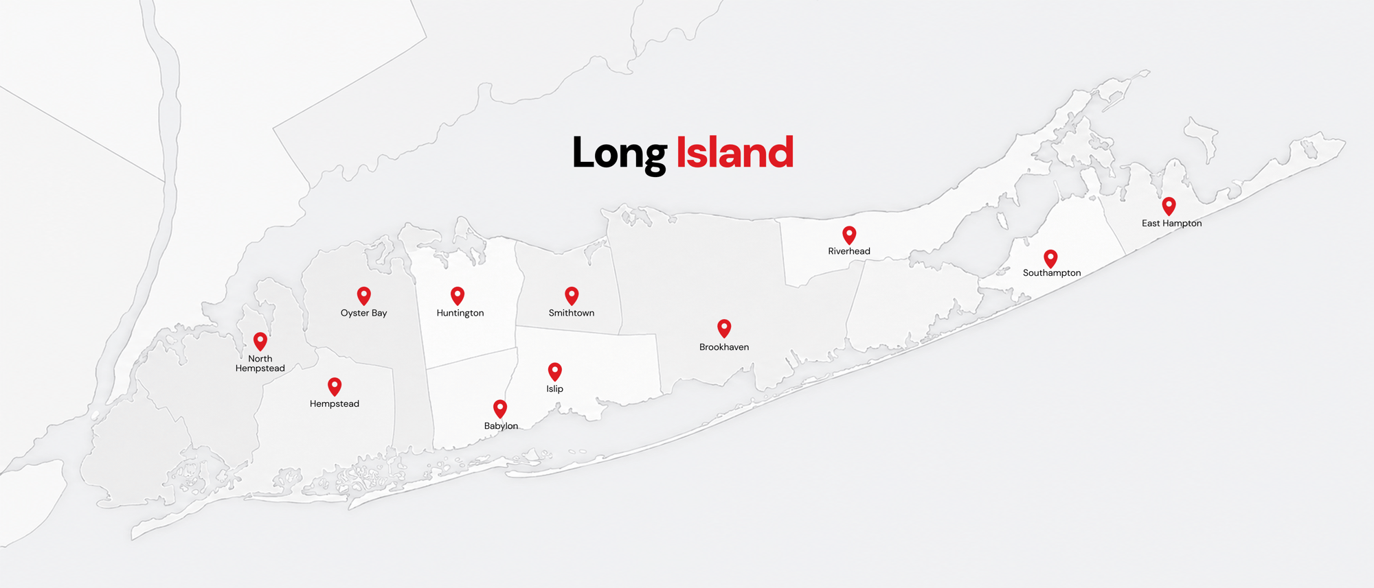 Long Island Map Long Island Map
