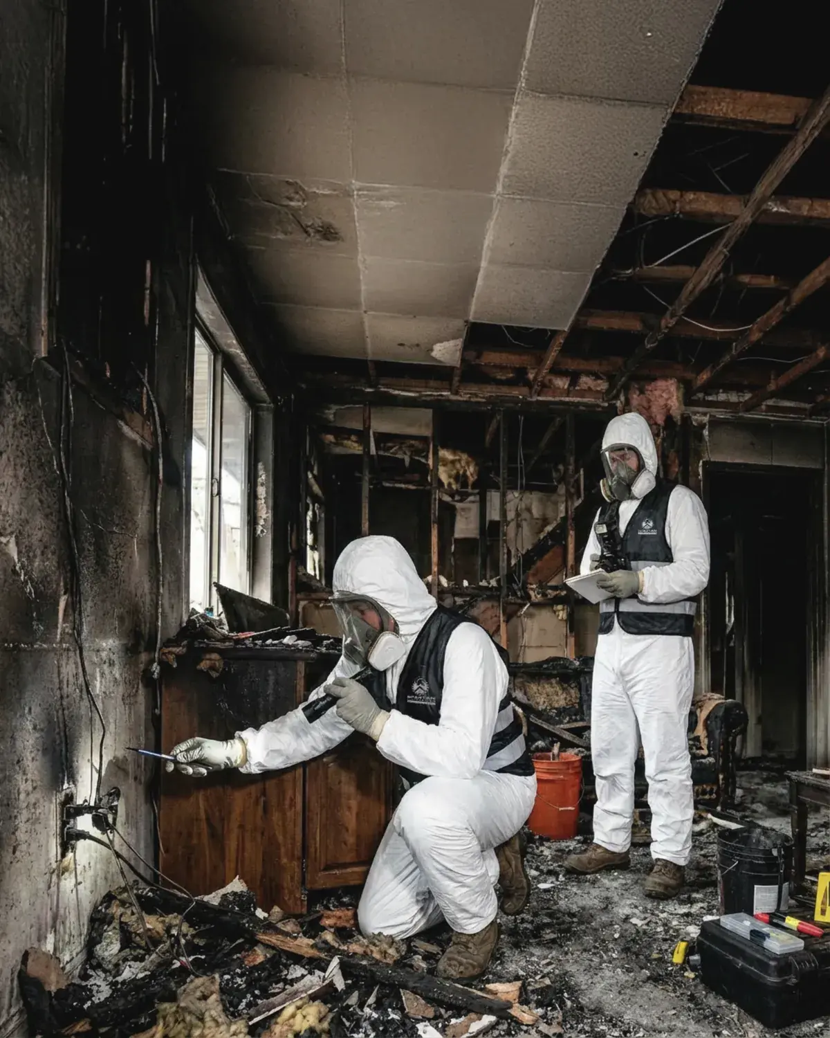 What Is Left After a Fire?