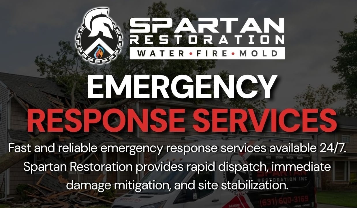 Spartan Restoration emergency response services banner